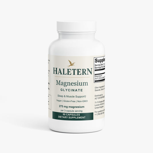 Haletern Premium Magnesium Glycinate · 90 Capsules